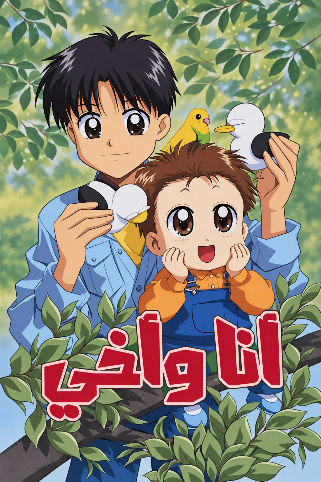 بوستر أنا وأخي